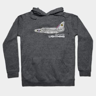 English Electric Lightning (111 Sqd RAF) Hoodie